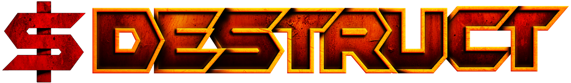 Dr Destruction logo and character design